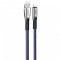 COLORWAY KABEL USB APPLE LIGHTNING (ZINK ALLOY) 2.4A 1M, BLUE (CW-CBUL010-BL)