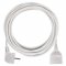 EMOS P0117 PREDLZOVACI KABEL 7 M/1 ZASUVKA/BIELY/PVC/1 MM2