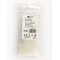 SOLIGHT 1P01 VIAZACIE NYLONOVE PASKY, FARBA NATURAL, 100KS, 2,5 X 100MM