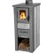 Kachle Pro LAVA Ceramic, šedé, 6,5 kW, 120 mm