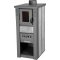 Kachle Pro LAVA Ceramic, šedé, 6,5 kW, 120 mm