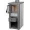 Kachle Pro LAVA Ceramic, šedé, 6,5 kW, 120 mm
