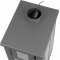 Kachle Pro LAVA Ceramic, šedé, 6,5 kW, 120 mm