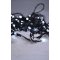 SOLIGHT 1V57-W LED VONKAJSIA VIANOCNA RETAZ, 100LED, 10M, 3M PRIVOD, 8 FUNKCII, IP44, 3X AA, STUDENA