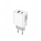 COLORWAY AC NAB. TYPE-C PD + USB QC3.0, 20W V2, BIELA (CW-CHS025QPD-WT)