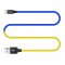 COLORWAY KABEL USB MICROUSB, NATIONAL, 2.4A 1M, MODRO-ZLTY (CW-CBUM052-BLY)