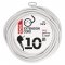 EMOS P0110 PREDLZOVACI KABEL 10 M/1 ZASUVKA/BIELY/PVC/1 MM2