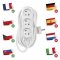 EMOS P0317 PREDLZOVACI KABEL 7 M/3 ZASUVKY/BIELY/PVC/1 MM2