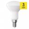 EMOS ZQ7E23 LED ZIAROVKA CLASSIC R50 / E14 / 4,2 W (40 W) / 470 LM / NEUTRALNA BIELA