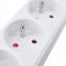 SOLIGHT PP20 PREDLZOVACI PRIVOD, 4 ZASUVKY, BIELY, 1,5M