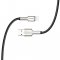 COLORWAY KABEL USB APPLE LIGHTNING (HEAD METAL) 2.4A 1M BLACK (CW-CBUL046-BK)
