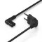 HAMA 223284 SIETOVY NAPAJACI KABEL, KOLME EURO VIDLICE, 3 M