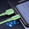 COLORWAY KABEL USB TYPE-C (SOFT SILICONE) 2.4A 1M, GREEN (CW-CBUC042-GR)