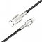 COLORWAY KABEL USB APPLE LIGHTNING (HEAD METAL) 2.4A 1M BLACK (CW-CBUL046-BK)