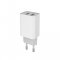 COLORWAY AC NAB. 2XUSB AUTO ID 2.1A (10W), BIELA, (CW-CHS015-WT)