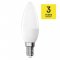 EMOS ZQ3E44 LED ZIAROVKA CLASSIC SVIECKA/E14/6,5 W (60 W)/806 LM / STUDENA BIELA