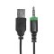 MARVO HG8929, SLUCHADLA S MIKROFONOM, CIERNA, PODSVIETENA, 3.5 MM JACK + ROZDVOJKA + USB