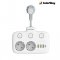 COLORWAY PREDLZOVACI KABEL CW-CHE24PDW (2X220V/3XUSB-A/1XUSB-C) - BIELY