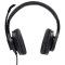 HAMA 139925 PC OFFICE STEREO HEADSET HS-P300, CIERNY