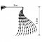 HOME BY SOMOGYI ML 200/WH ZVAZOK MICRO LED SVIETIACICH RETAZCOV, 10 RETAZI/20 LED, STUD. BIELA