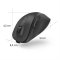 HAMA 173032 BEZDROTOVA OPTICKA MYS MW-500 RECHARGE, NABIJATELNA, CIERNA, TICHA