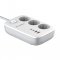 COLORWAY PREDLZOVACI KABEL CW-CHE34PDW (3X220V/2XUSB-A/2XTYPE-C) 65W GAN3 PRO - BIELY