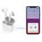 HAMA 184068 BLUETOOTH SLUCHADLA FREEDOM LIGHT, KOSTKY, NABIJACIE PUZDRO, BIELE
