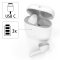 HAMA 184068 BLUETOOTH SLUCHADLA FREEDOM LIGHT, KOSTKY, NABIJACIE PUZDRO, BIELE