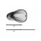 DELPHIN PODBERAK OMEGA /2 DIELNY, 250CM/80X70CM, 942000390