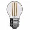 EMOS FILAMENT MINI GLOBE 4W E27 TEPLA BIELA (Z74240)