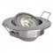 EMOS ZD3221 EXCLUSIVE TEPLA BIELA LED BODOVE SVIETIDLO 5W STRIEBORNA