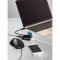 HAMA 135750 USB-C 3.1 HUB 1:4, CIERNY