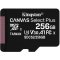 KINGSTON 256GB MICROSDHC CANVAS PLUS MEMORY CARD 100MB/85MBS- UHS-I CLASS 10 GEN 3 SDCS2/256GB