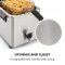 KLARSTEIN FAMILY FRY, FRITEZA, 3000 W, TECHNOLOGIA OIL DRAIN, USLACHTILA OCEL, STRIEBORNA, 10033342