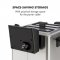 KLARSTEIN FAMILY FRY, FRITEZA, 3000 W, TECHNOLOGIA OIL DRAIN, USLACHTILA OCEL, STRIEBORNA, 10033342