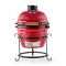 KLARSTEIN PRINCESIZE, KAMADO GRIL, KERAMICKY, 11, UDENIE, BBQ, POMALE VARENIE, CERVENY, 10029124