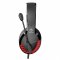 MARVO HG9022 SLUCHADLA S MIKROFONOM, OVLADANIE HLASITOSTI, CIERNO-CERVENA