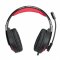 MARVO HG9022 SLUCHADLA S MIKROFONOM, OVLADANIE HLASITOSTI, CIERNO-CERVENA