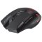 MARVO MYS M720W, 4800DPI, 2.4 GHZ, OPTIKA, 8TL., 1 KOL., BEZDROT., CIERNA, 1KS AA, NANO PRIJ.,PODSV.