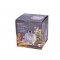 SOLIGHT 1V204 LED VIANOCNA GULA SKLENENA, 10LED, 2X AA, IP20