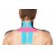TEMTEX KINESIO TAPE TOURMALINE, CERVENA TEJPOVACIA PASKA 5CM X 5M