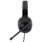 HAMA 139926 PC HEADSET HS-350, STEREO, CIERNY