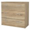 KONDELA Komoda, dub sonoma, GARBO 3