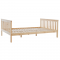 KONDELA Poschodová rozložiteľná posteľ, prírodná borovica, LUINI