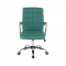 KONDELA Kancelárske kreslo, azúrová zelená, MORGEN