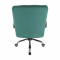 KONDELA Kancelárske kreslo, azúrová zelená, MORGEN
