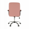 KONDELA Kancelárske kreslo, ružová ekokoža, RULIS