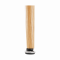 KONDELA Barový stôl, biela/dub, priemer 60 cm, IMAM