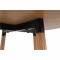 KONDELA Barový stôl, dub, priemer 60 cm, IMAM