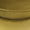 KONDELA Kreslo v štýle Art-deco, horčicová Velvet látka/gold chróm-zlatý, NOBLIN